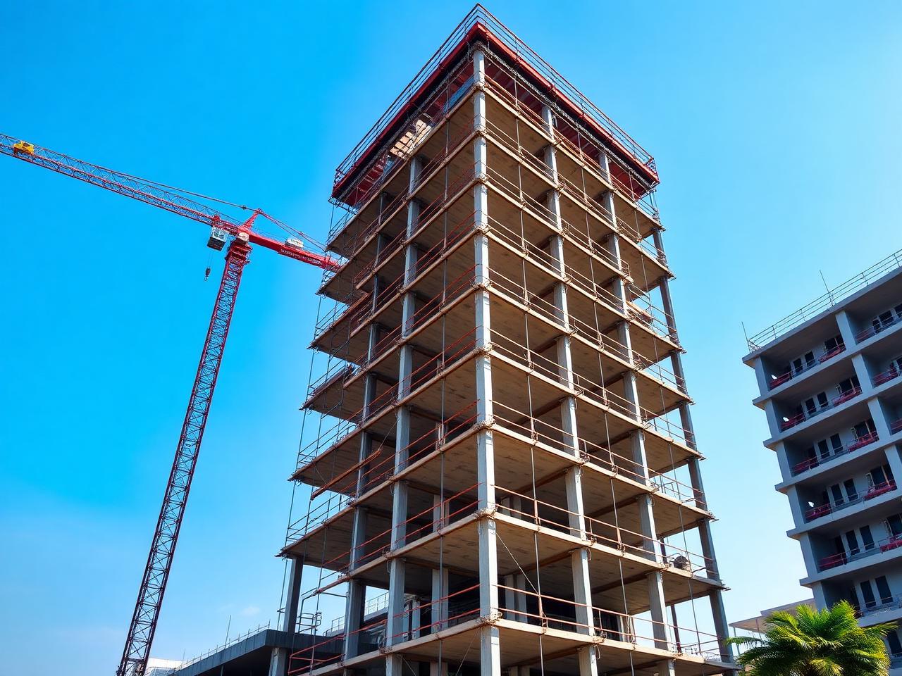 Hospital Project construction progress
